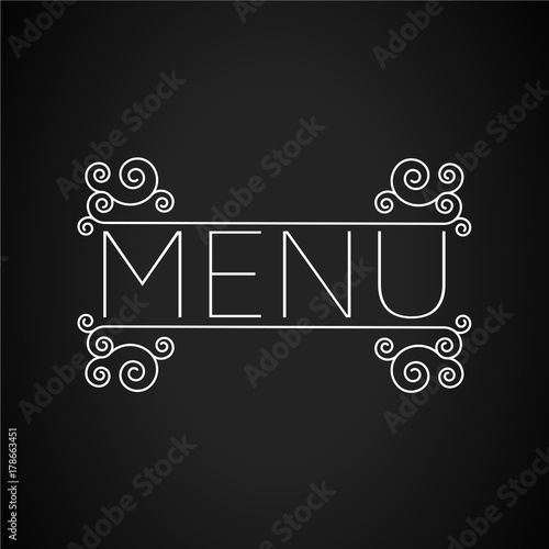 carte menu restaurant