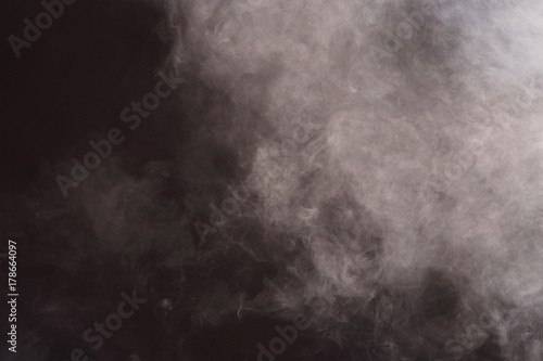Abstract Smoke Clouds, All Movement Blurred, intention out of focus