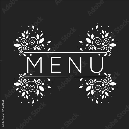 menu restaurant