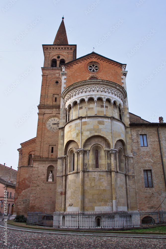 Fidenza, abside della cattedrale di San Donnino