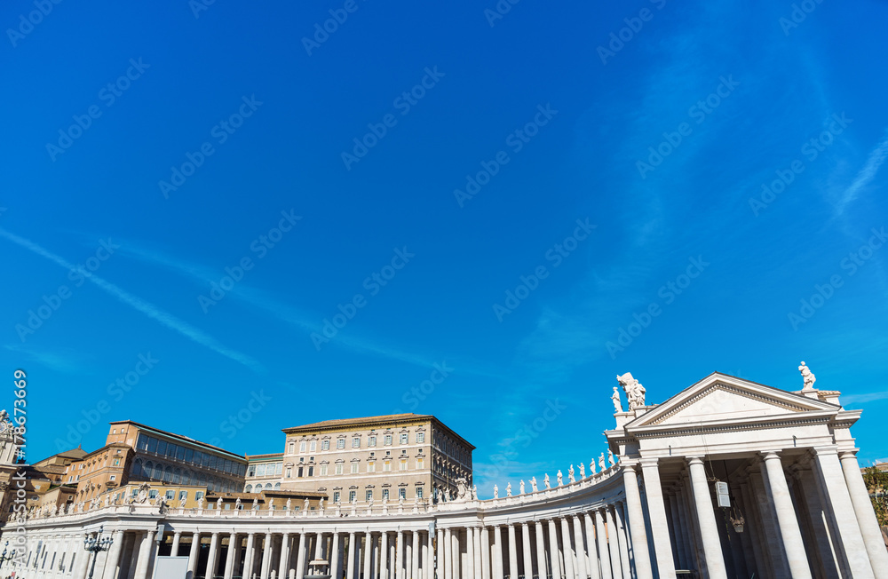 Colonnade in Saint Peter's square