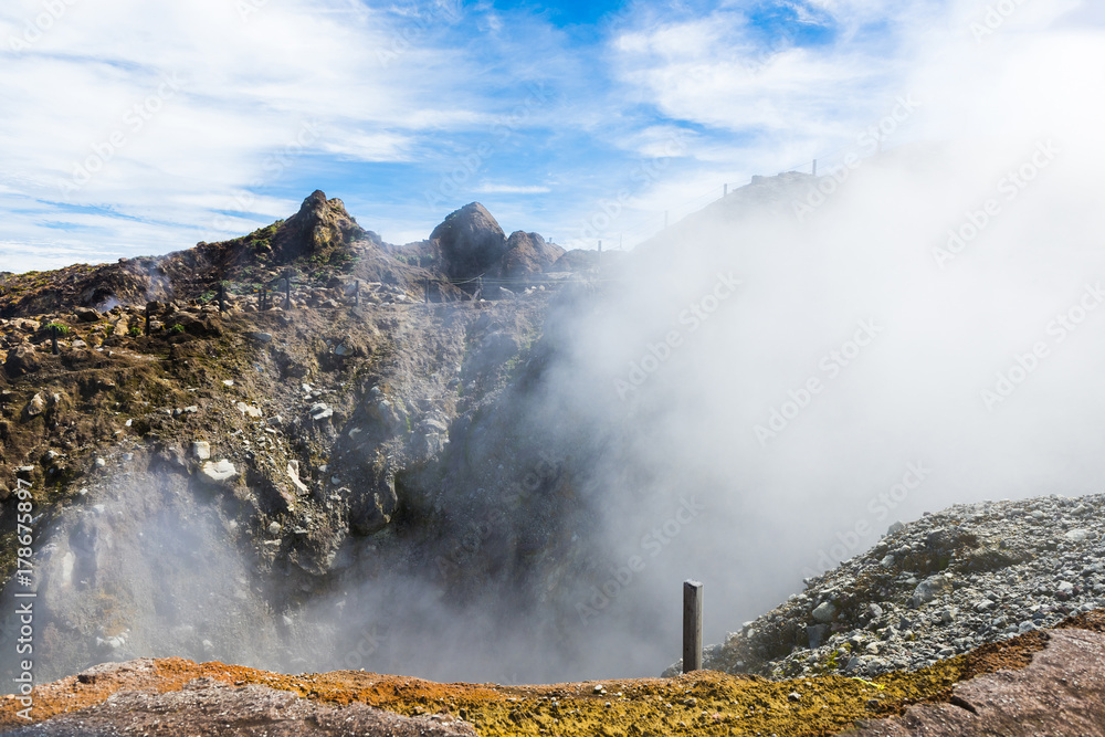 Fototapeta premium Soufriere volcano