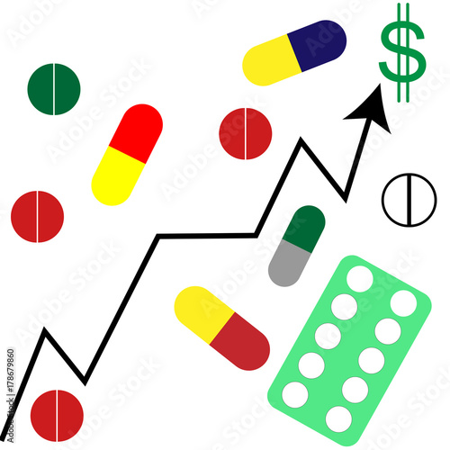Increase in prices on medicines.