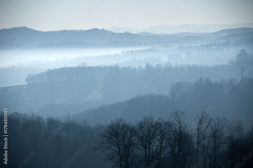 Naklejka premium fog