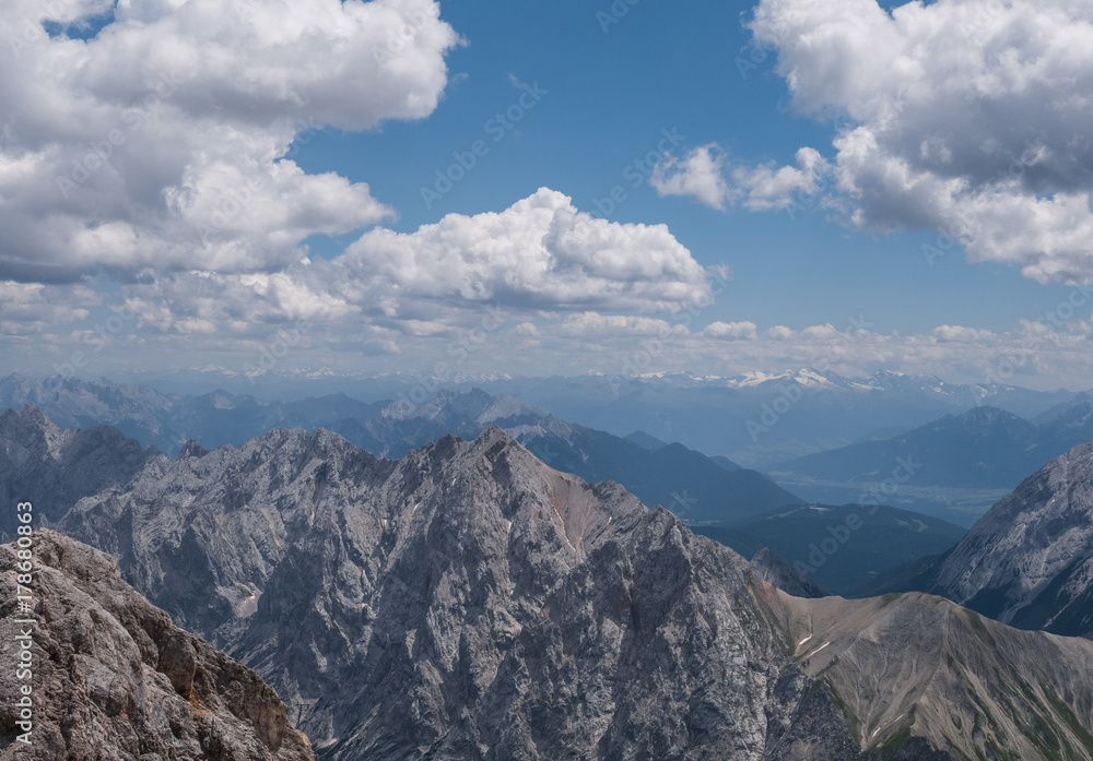 The mountains of Alps in Tyrol, Austria The mountains of Alps in Tyrol, Austria