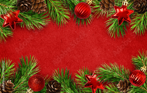 Holiday background with Chr...