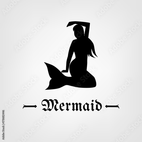 Vector Mermaid Image photo