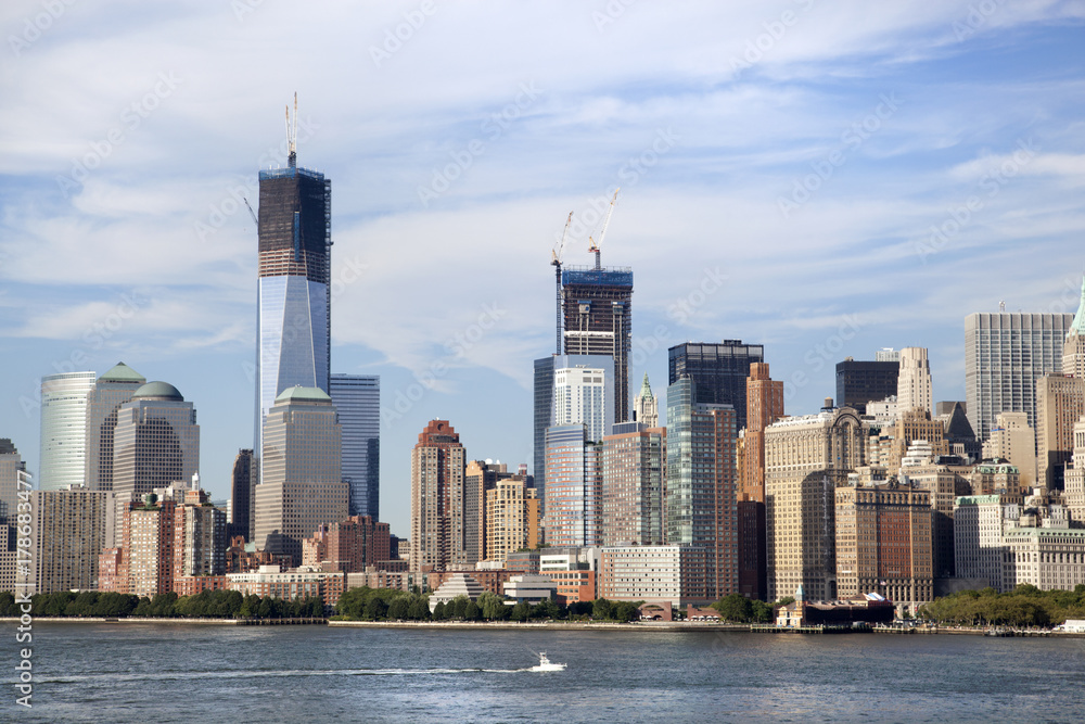 Obraz premium Lower Manhattan Skyline