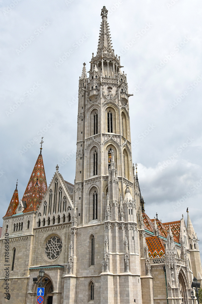 Matthias Church at Budapest city, Hungary