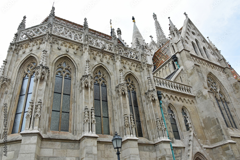 Matthias Church at Budapest city, Hungary