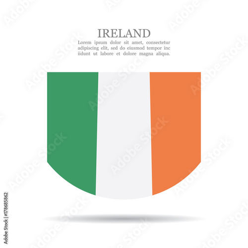 Ireland national flag vector icon Free Download Ireland national flag vector icon - GFXLoad