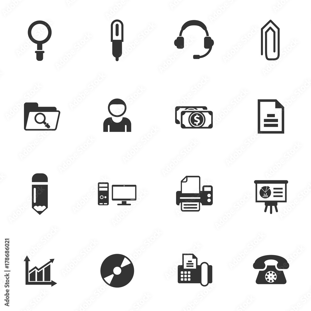 office icon set office icon set