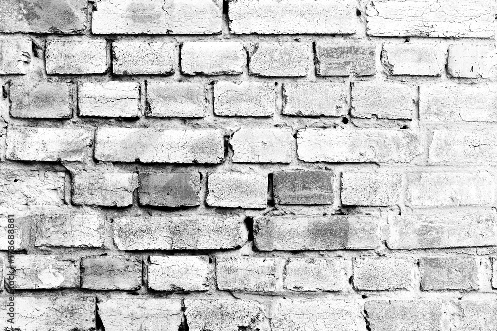Brick texture with scratches and cracks Brick texture with scratches and cracks