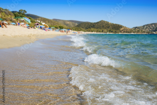 Spiaggia de Kala e Moru beach in Sardinia, Italy