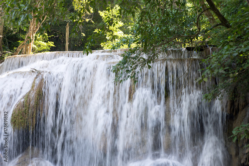 Fototapeta Naklejka Na Ścianę i Meble -  River and waterfalls in Kanchanburi
