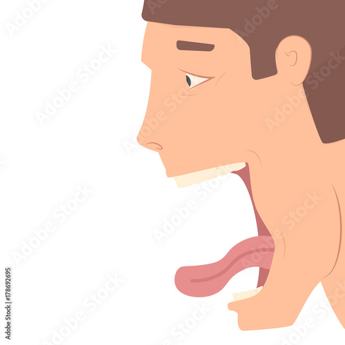 Open mouth profile