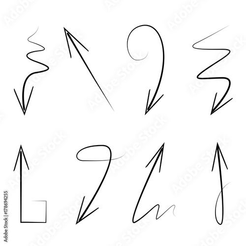 sketch arrows