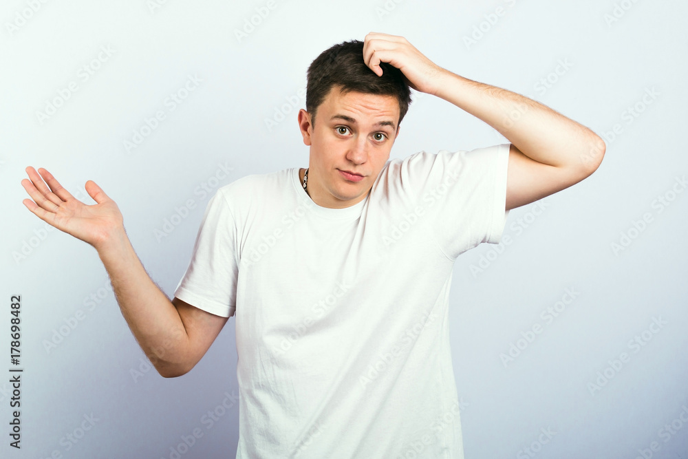 portrait of a young guy conceived portrait of a young guy conceived