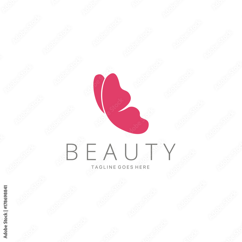 Fototapeta premium Butterfly logo 