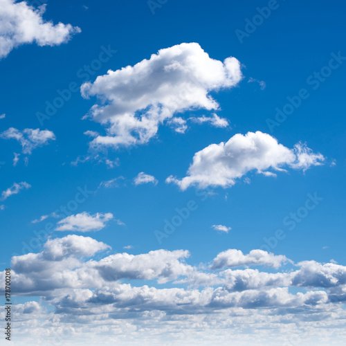 Clear sky and clouds © 1xpert