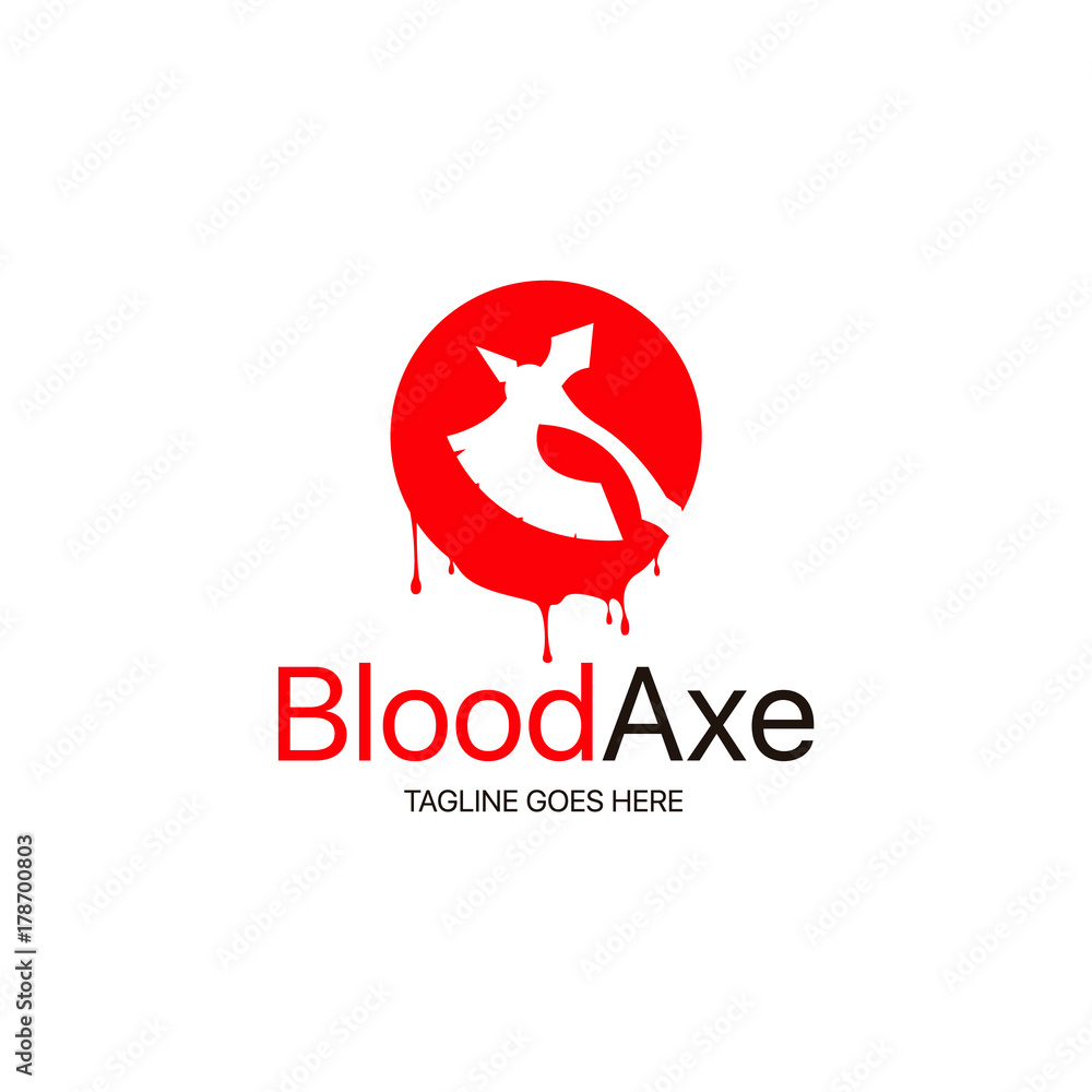 Blood Axe Logo Blood Axe Logo