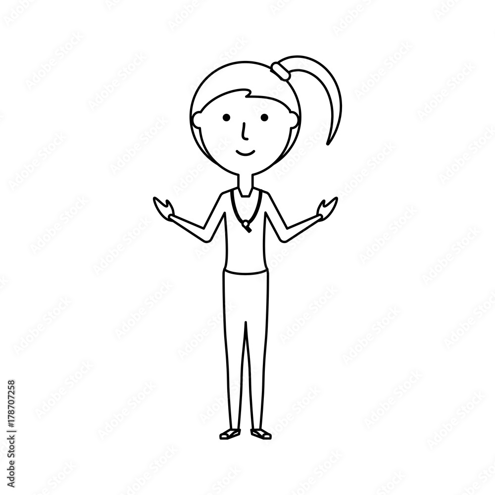 cartoon teacher woman icon over white background vector illustration cartoon teacher woman icon over white background vector illustration