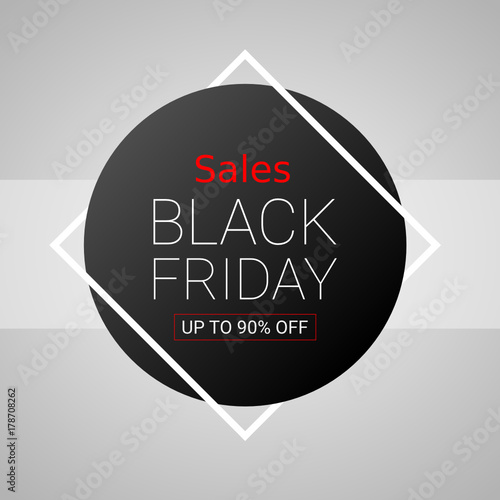 Jeudi noir - soldes - sales - black friday -panneau étiquette 