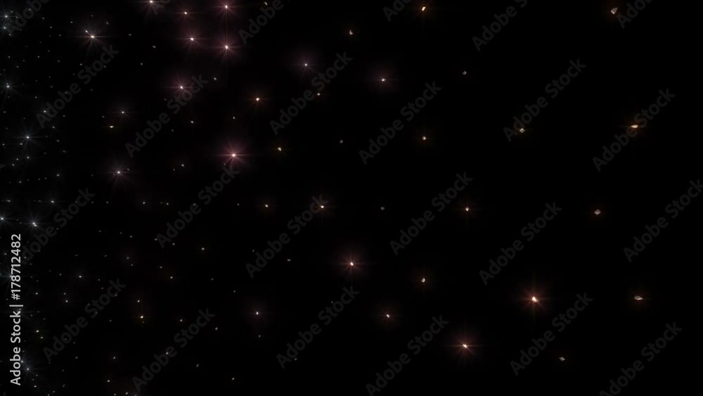 Glitter shining Star Particles Glitter shining Star Particles