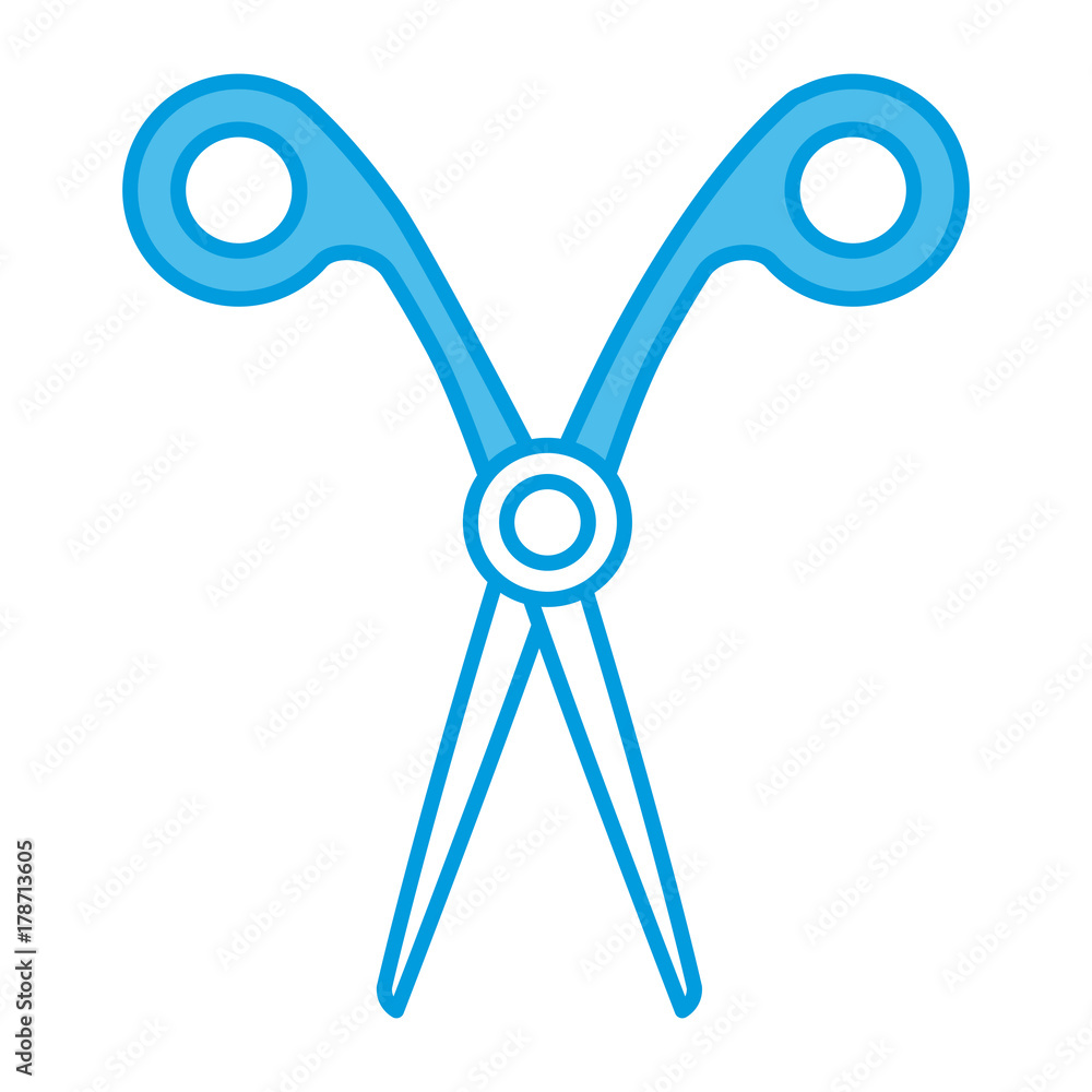 Scissor utensil isolated icon vector illustration graphic design Scissor utensil isolated icon vector illustration graphic design