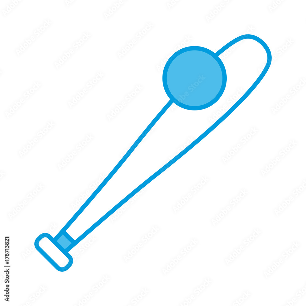 Baseball bat symbol icon vector illustration graphic design Baseball bat symbol icon vector illustration graphic design