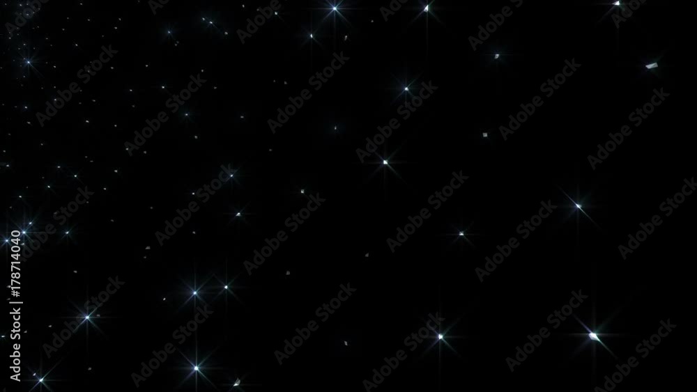 Glitter shining Star Particles Glitter shining Star Particles