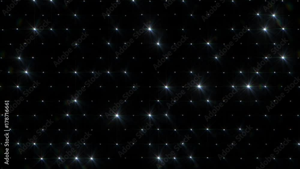 Glitter shining Star Particles