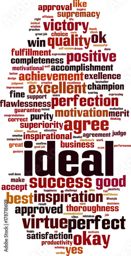 Ideal word cloud