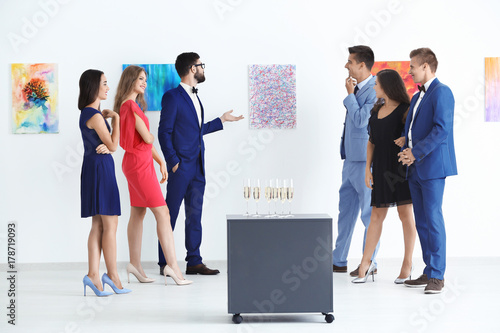 Group of people in formal w...