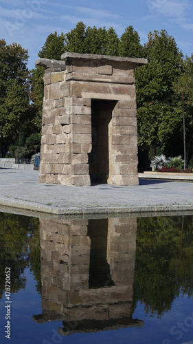 Templo de Debod, edificio del antiguo Egipto localizado actualmente en Madrid