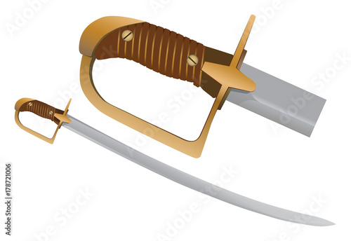 Cavlary saber sword