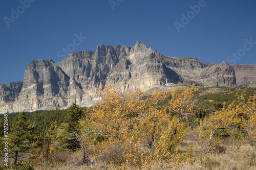 Mountain Rampart - Glacier National Park