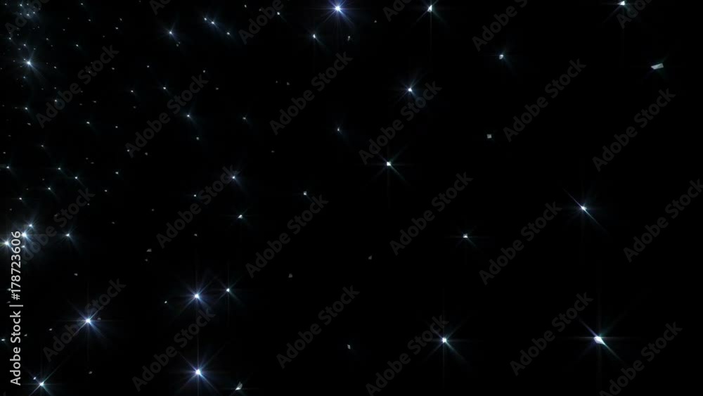 Glitter shining Star Particles Glitter shining Star Particles