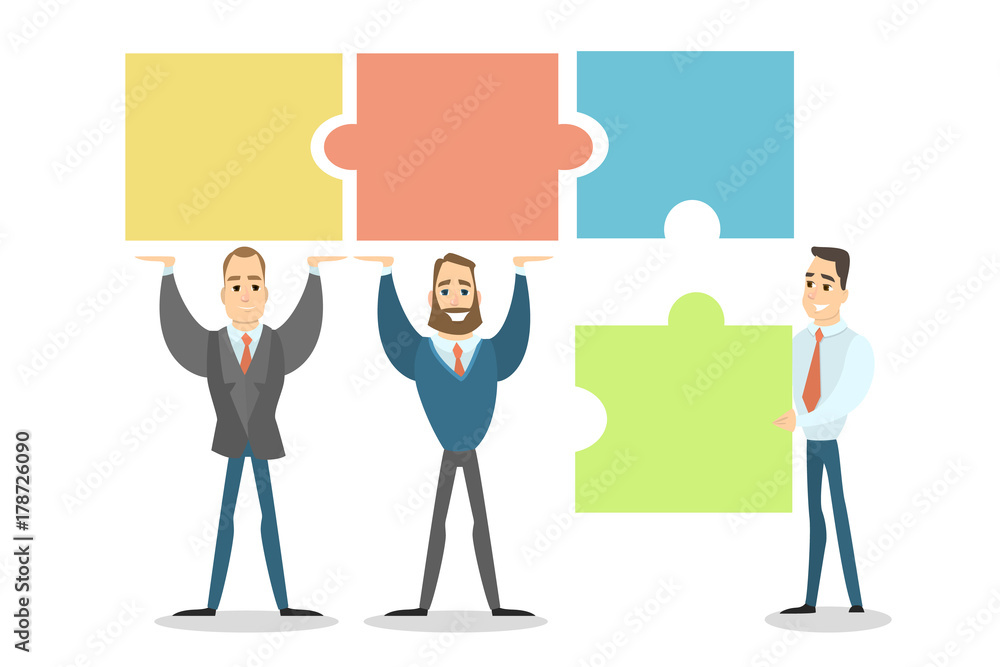 Team work concept. Team work concept.
