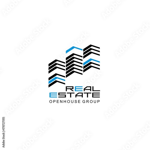 Real Estate Vector Logo Symbol