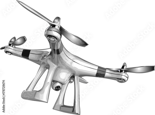 Drone vector illustration