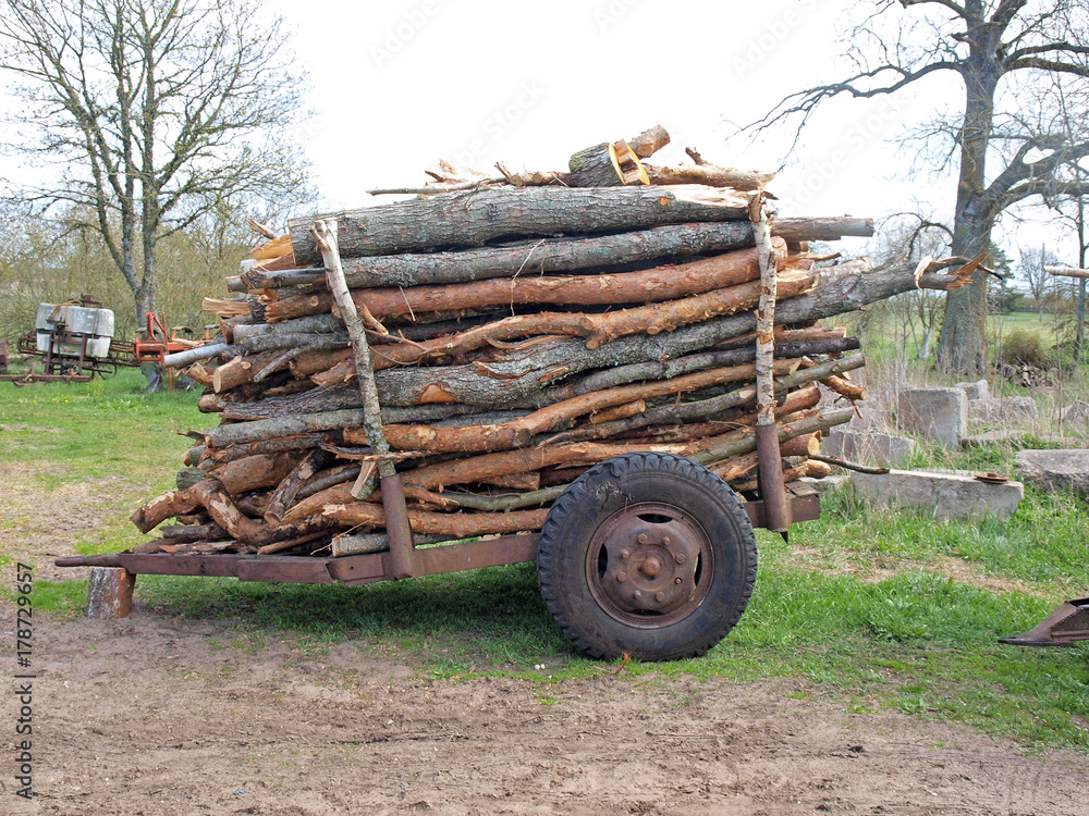 Firewood trailer