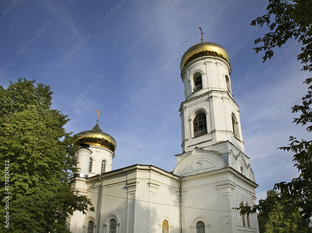 Epiphany Cathedral in Vyshny Volochyok. Russia