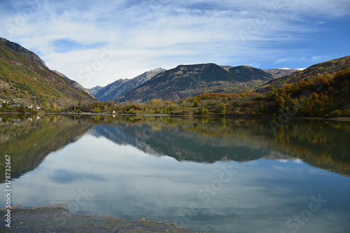 Embalse de Eriste, otoño de 2017