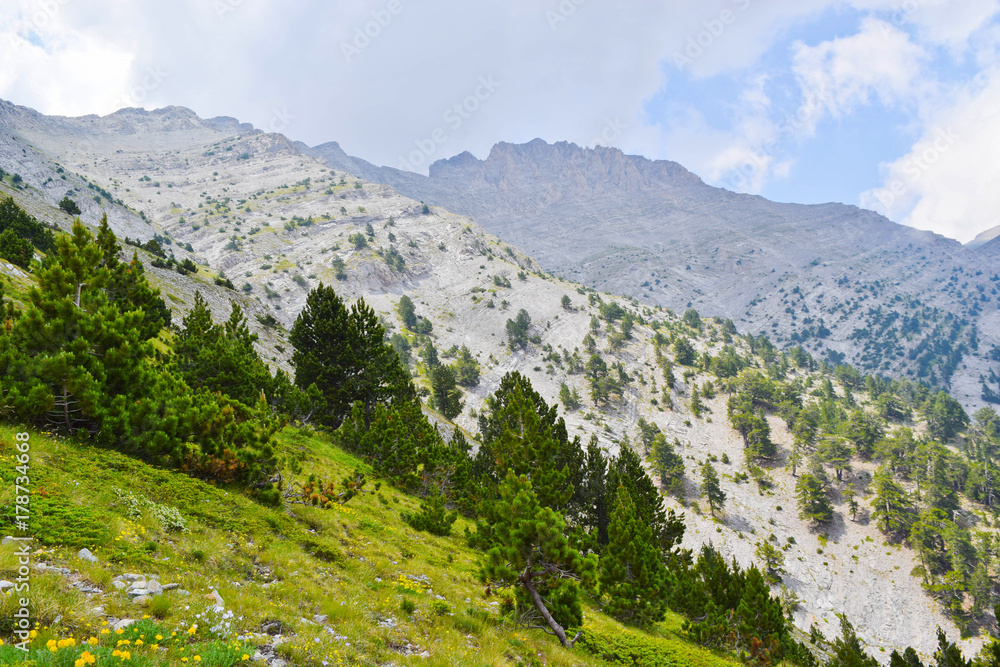 Obraz premium Olympus mountain range.