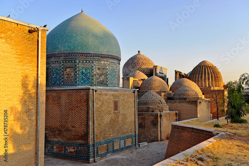Samarkand: shah-i-zinda mausoleum