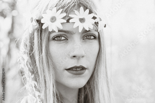 Hippy girl - 1970 style