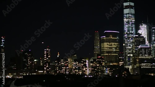 Wallpaper Mural Night Manhattan New York City Landscape Torontodigital.ca