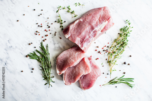 Φωτογραφία Fresh pork meat