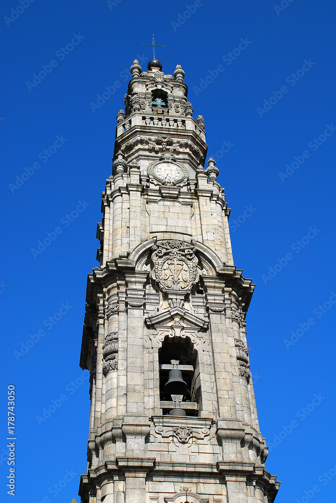 The Clerigos Church (Portuguese: Igreja dos Clerigos), Porto, Portugal The Clerigos Church (Portuguese: Igreja dos Clerigos), Porto, Portugal
